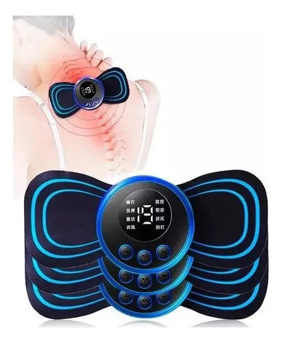 🔥 Kit com 3 Mini Massageadores Elétricos EMS – Alívio imediato, prático e sempre à mão